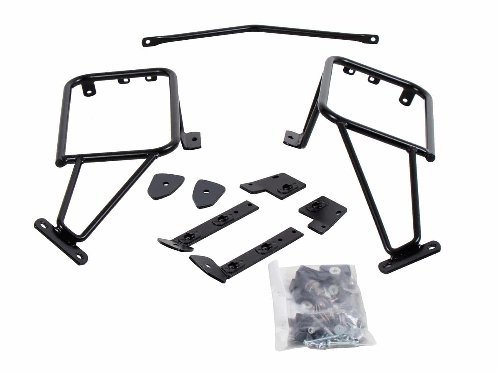 Portamaletas lateral Lock-it negro para BMW R 1200 GS (04-07) Hepco & Becker