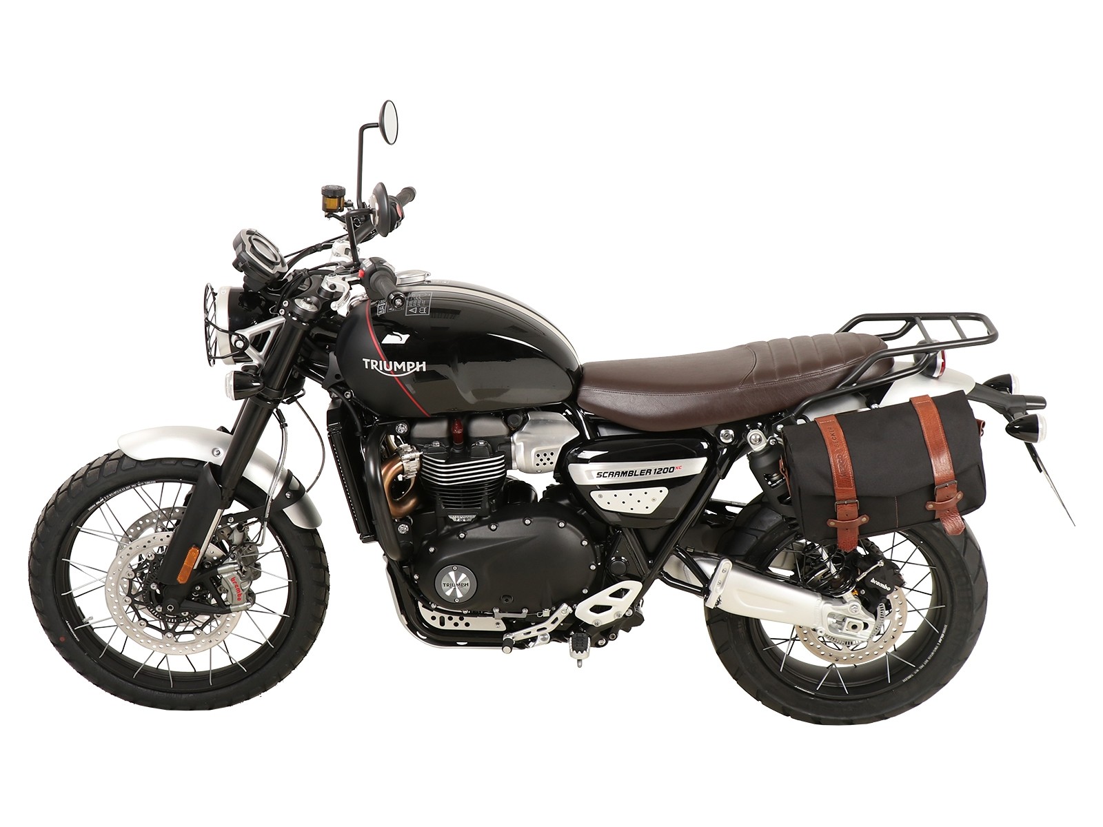 Barra lateral unidireccional izquierda C-Bow para Triumph Scrambler 1200 XC (2019-)