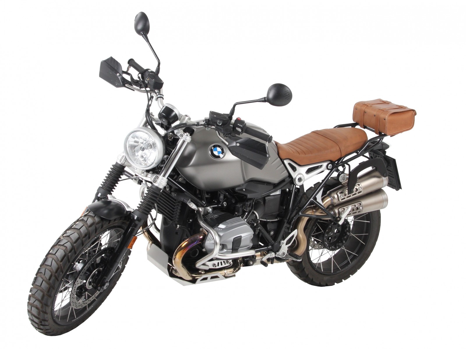Portaequipajes tubular negro para BMW R nineT (14-16) Hepco & Becker