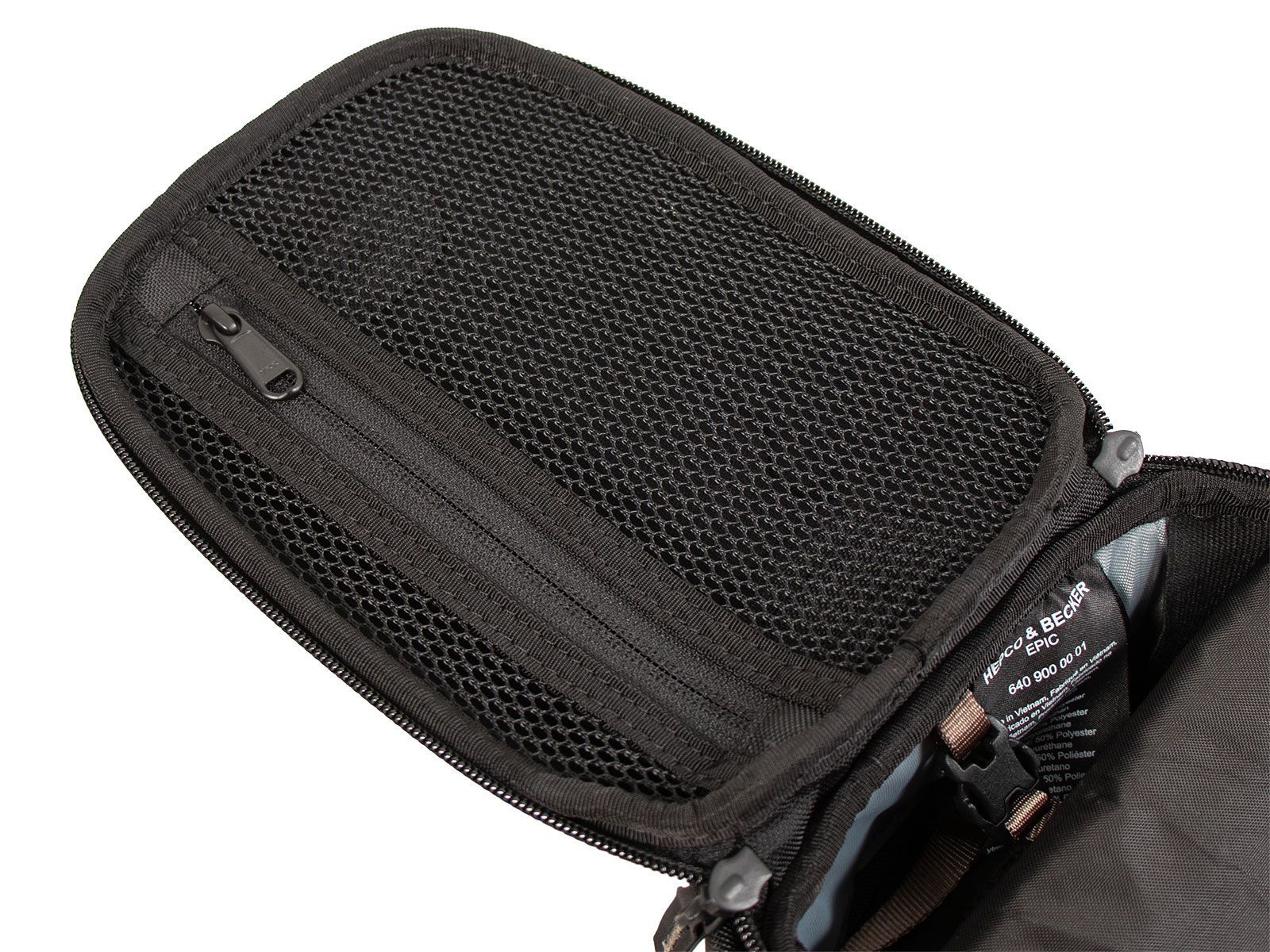 Bolsa sobredepósito Epic 11 Cinturón negro Hepco & Becker