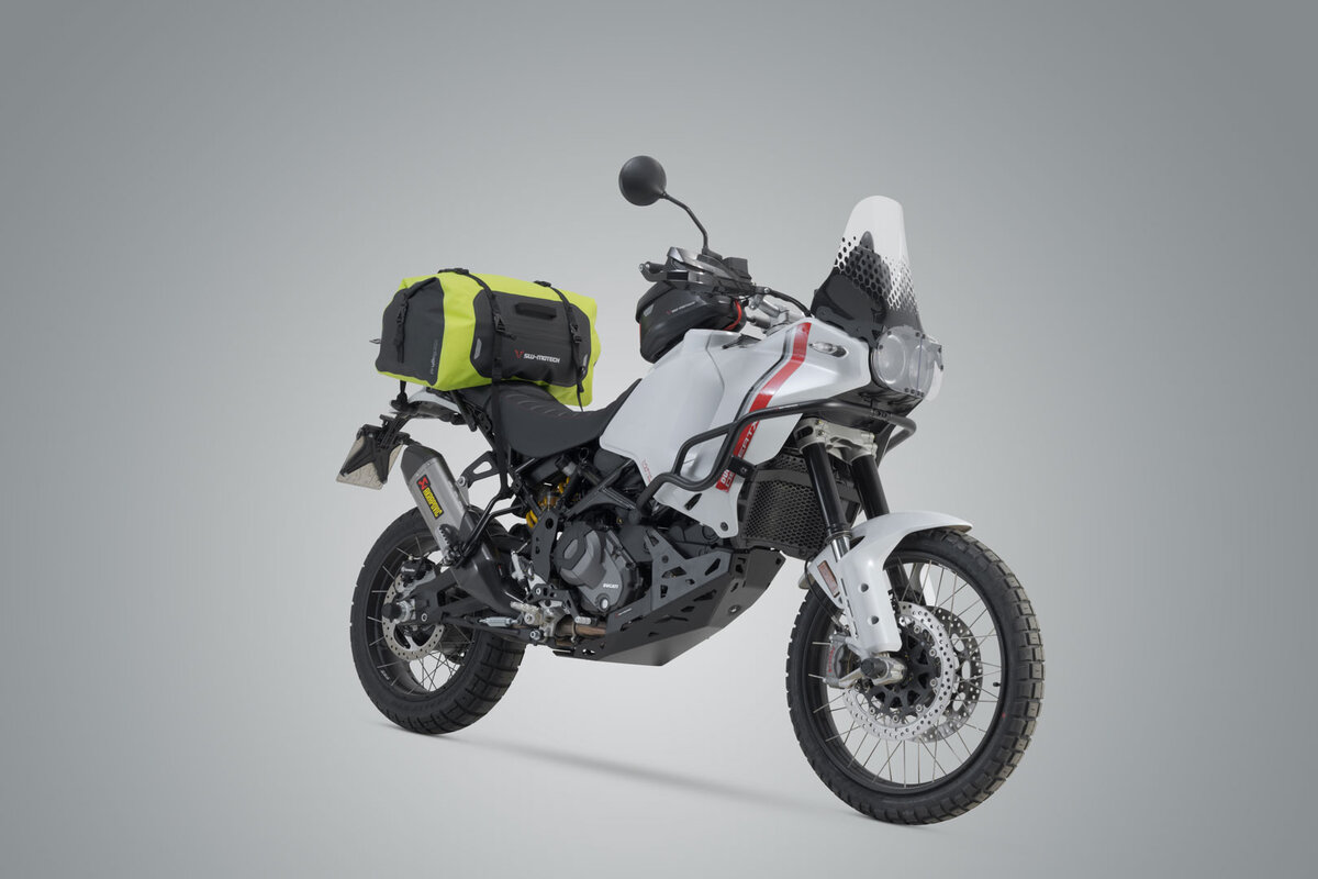 Bolsa trasera SW-Motech Drybag 350 amarillo/gris para Honda CMX 1100 Rebel