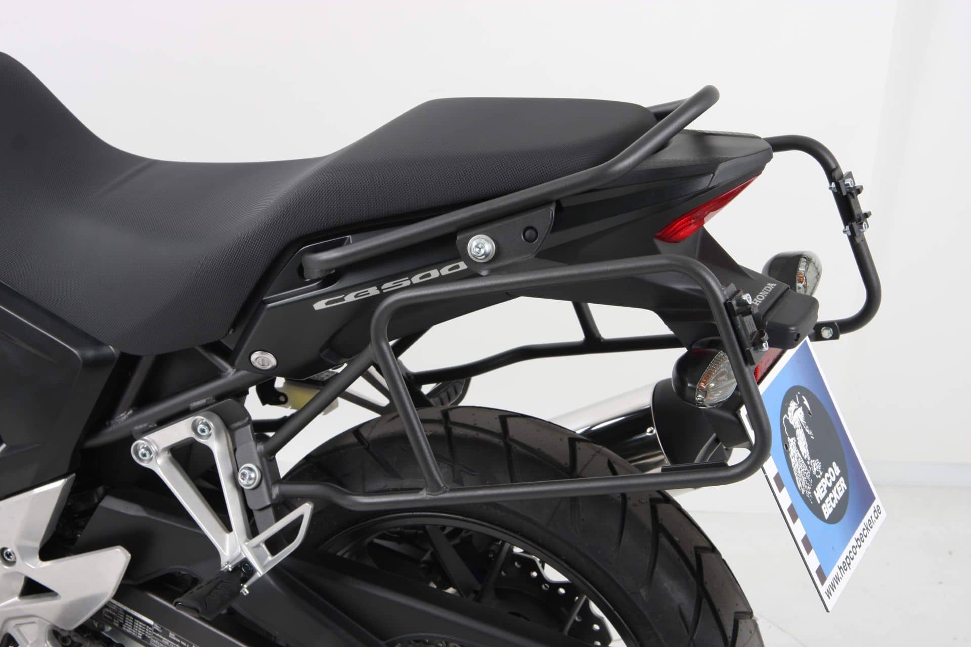 Asidero de pasajero antracita para Honda CB 500 X (13-16) Hepco & Becker