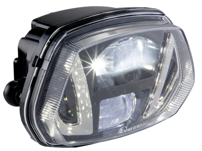 Faro LED "Black Edition" para Vespa Sprint 50-150ccm 2T/4T ('13-'18)