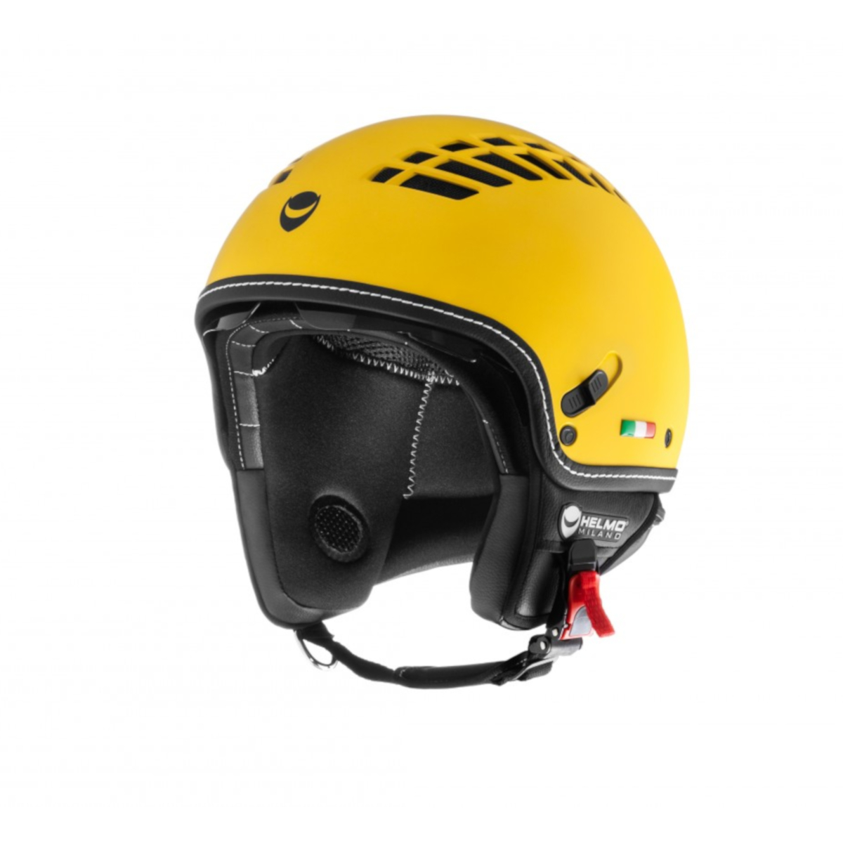 Helmo Milano Demi Jet, ViaColVento, amarillo, mate