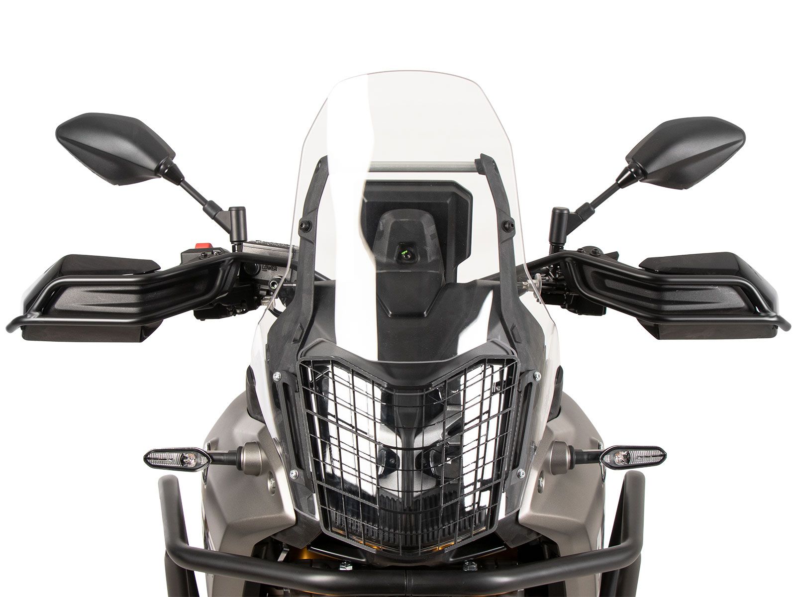 Protector de manillar (izquierda + derecha) negro para Yamaha Ténéré 700 (25-) Hepco & Becker