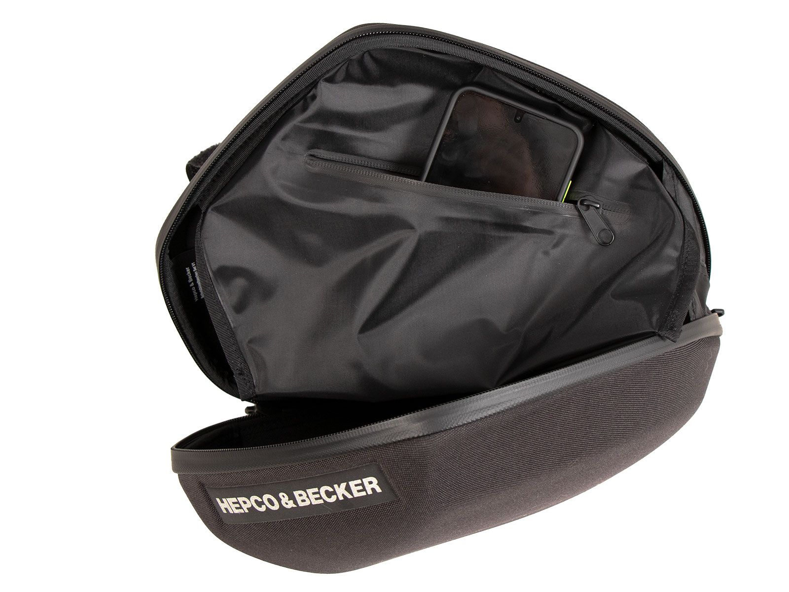 Juego de bolsas protectoras para manillar V1 negro Hepco & Becker