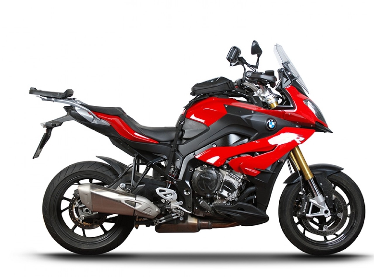 Kit de montaje para baúl Shad, pintado en negro, para BMW S 1000 XR (15-19)