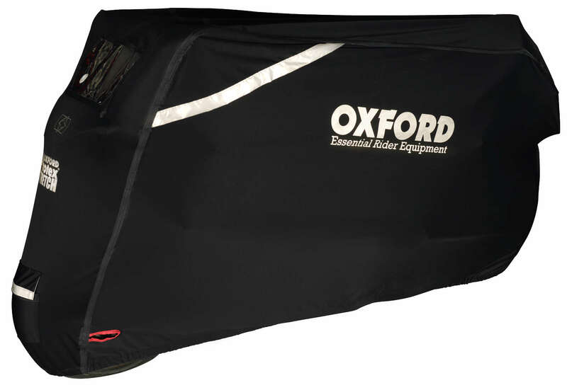 Funda de exterior Oxford Protex Stretch Negra - Moto / Scooter - M