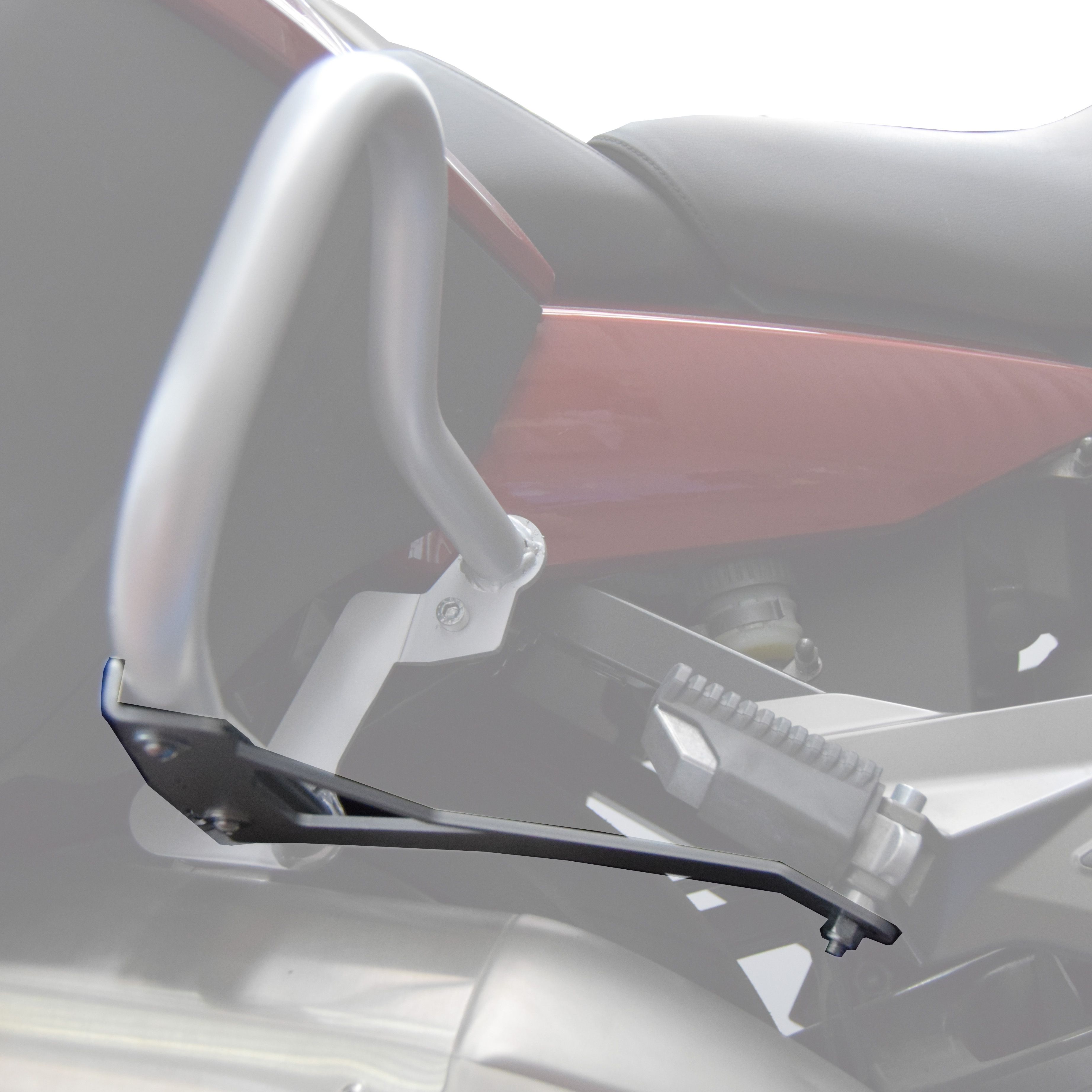 Funda lateral para barra de choque para BMW K 1600 GT /GTL (10-16), negra