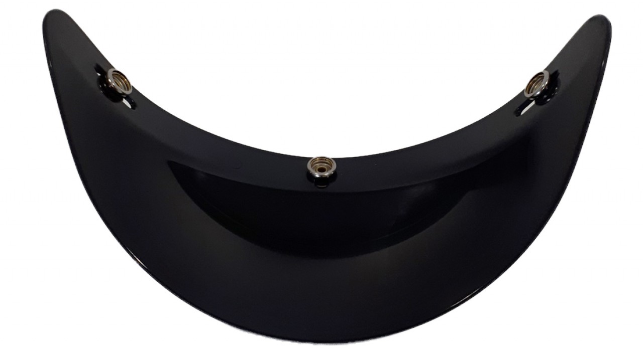 Pico Helmo Milano para casco Audace, negro mate
