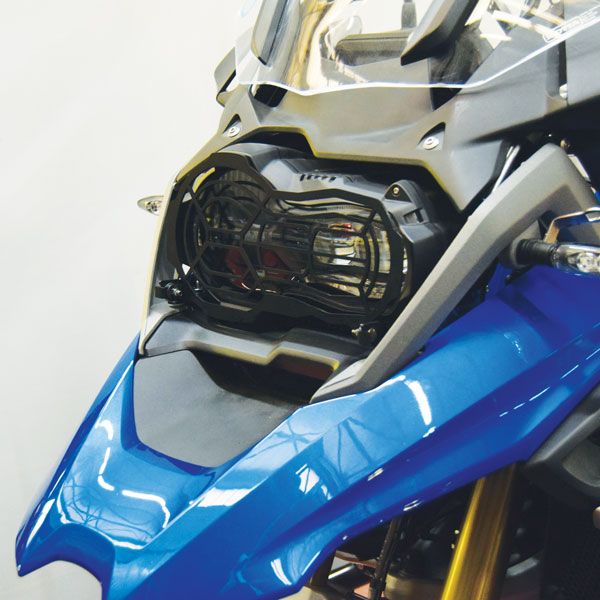 Rejilla protectora de faros para BMW R 1200 GS LC /Rallye, R 1250 GS, negro