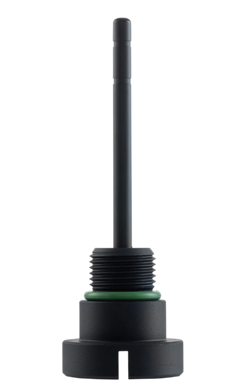 Tapón de llenado de aceite de motor para Vespa GTS Super 125cc 4T LC Euro 3 (09-16), negro mate