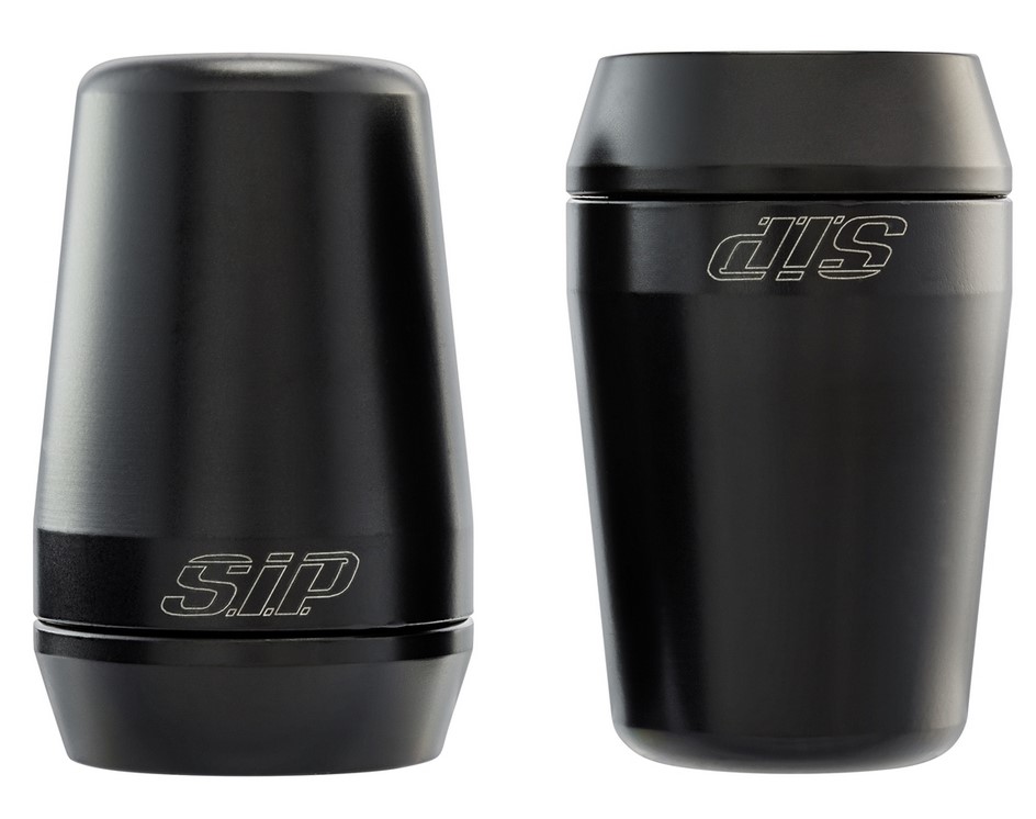 Contrapesos de manillar para Vespa GTS/GTS Super/GTV/GT 60/GT/GT L 125-300cc, negro mate