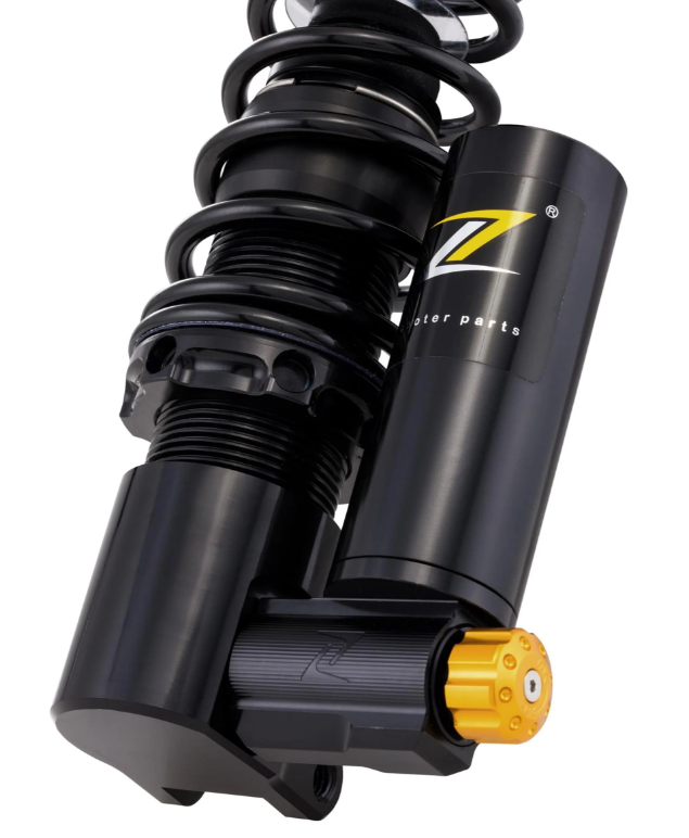 Amortiguador delantero ZELIONI "Black Edition" para Vespa ET2/ET4/LX/LXV/S 50-150ccm, negro