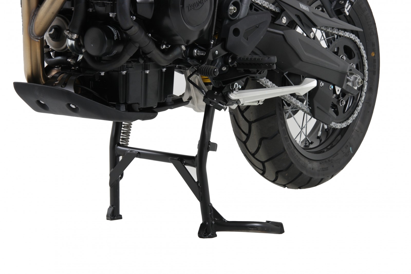 Caballete principal negro para Triumph Tiger 800 (2010-2014)