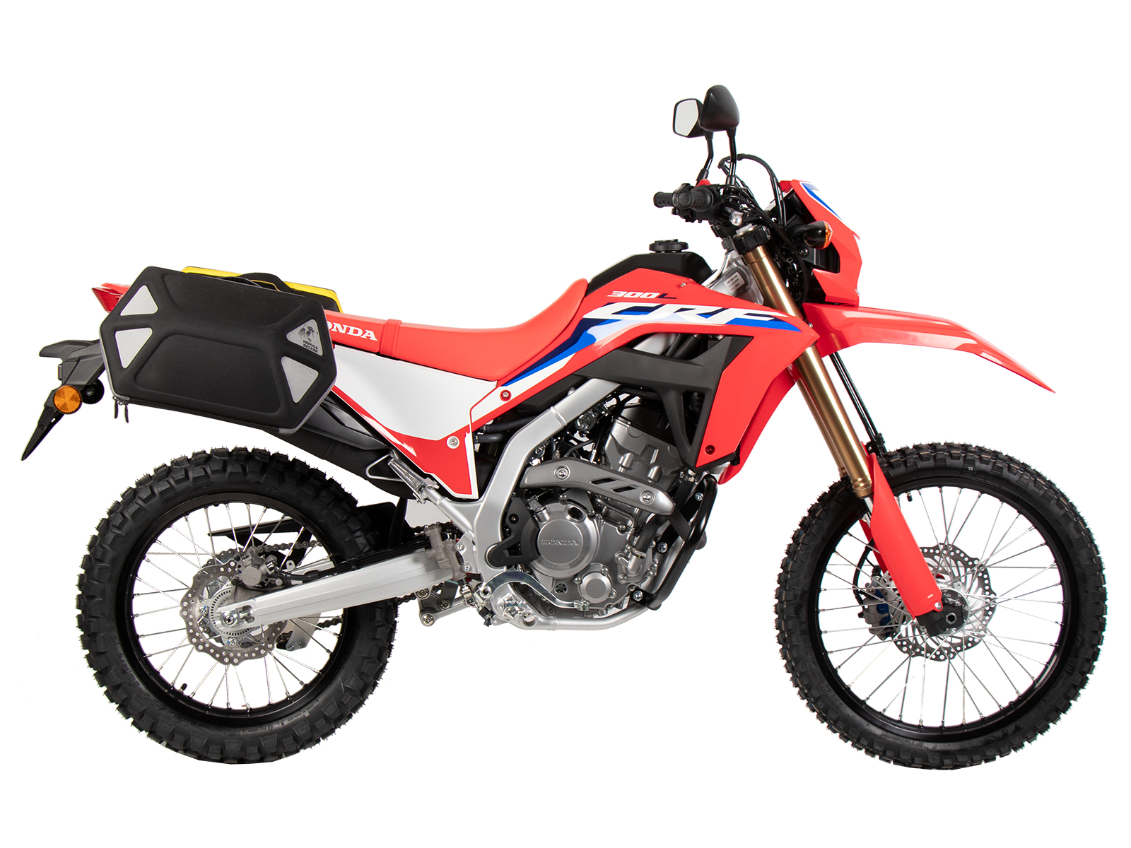 Soporte lateral C-Bow negro para Honda CRF 300 L (21-) Hepco & Becker