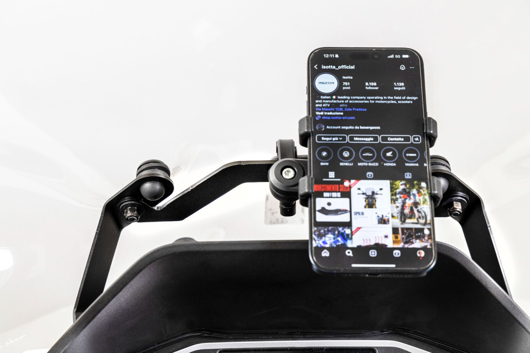 Placa soporte smartphone para Honda PCX 125 (25-)