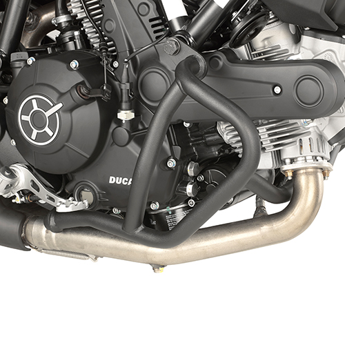 Barra de seguridad negra para Ducati Scrambler Icon 800 (15-21) / Scrambler 400 (16-21) Givi