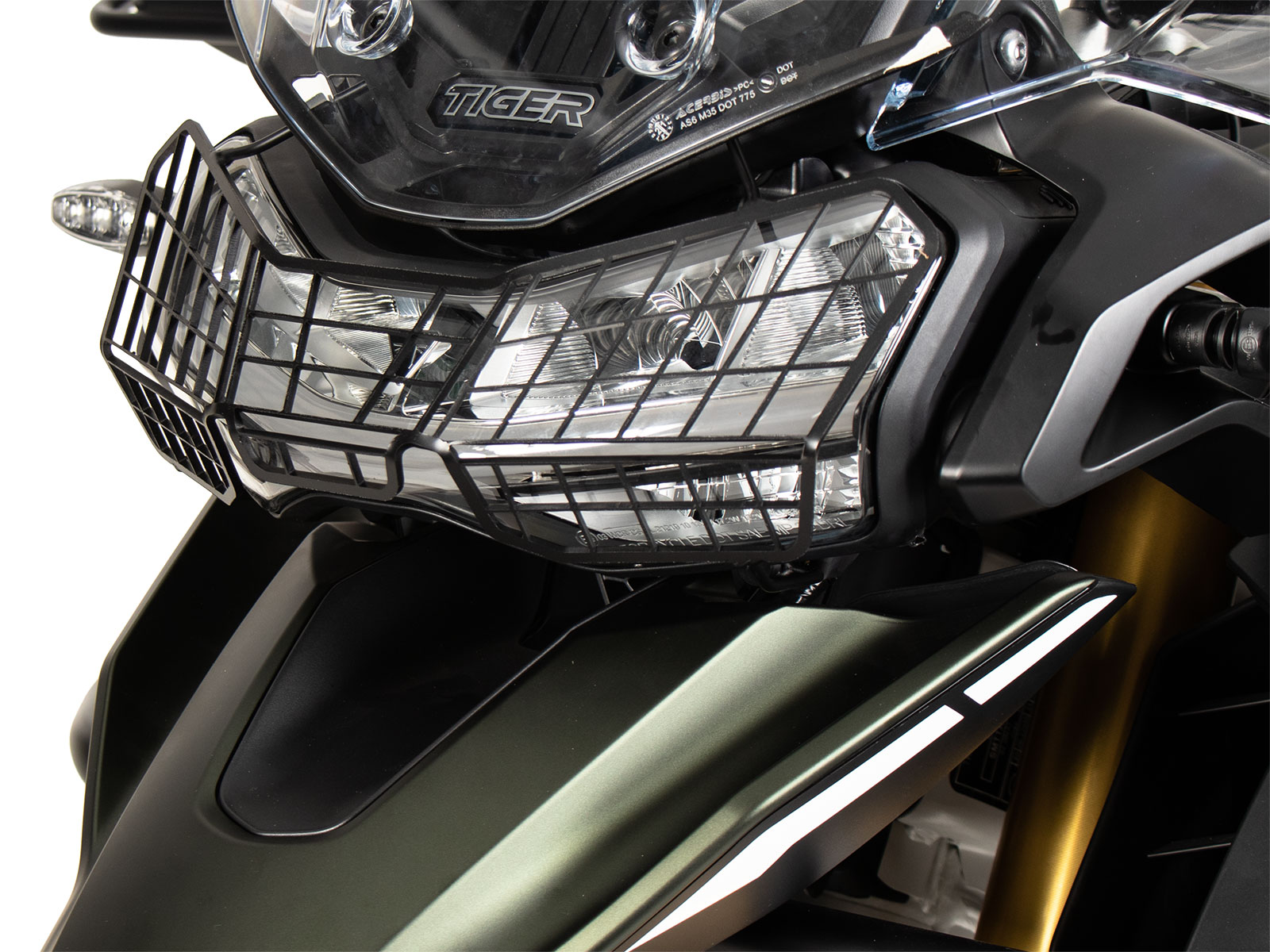 Rejilla protectora de faros para Triumph Tiger 1200 Rally Explorer / GT Explorer (22-) Hepco & Becker