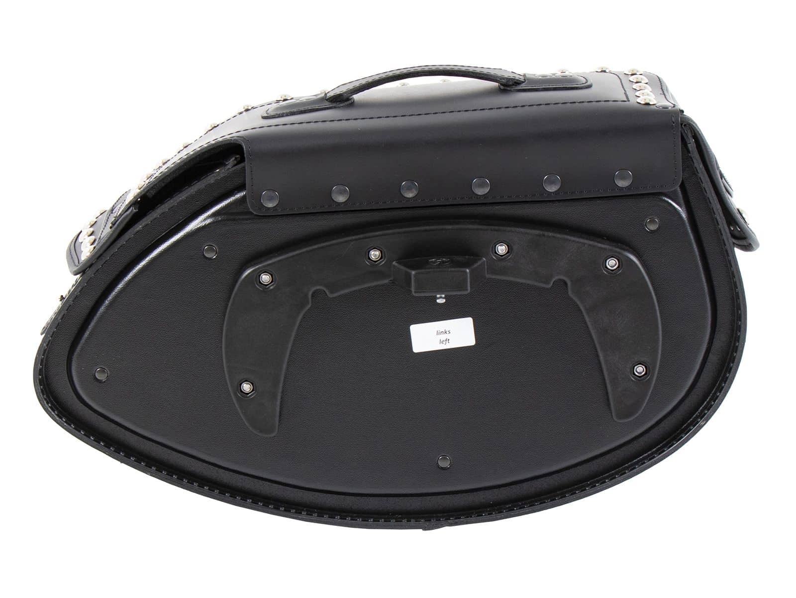 Juego de alforjas Buffalo Big Custom negro para portabultos C-Bow Hepco & Becker