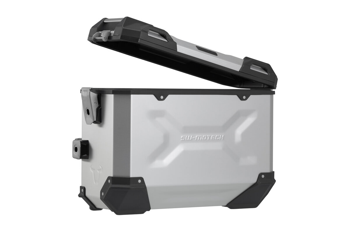 SW-Motech TRAX ADV sistema de maletas de aluminio 2x37L plata para Honda XL 750 Transalp (23-) SW Motech