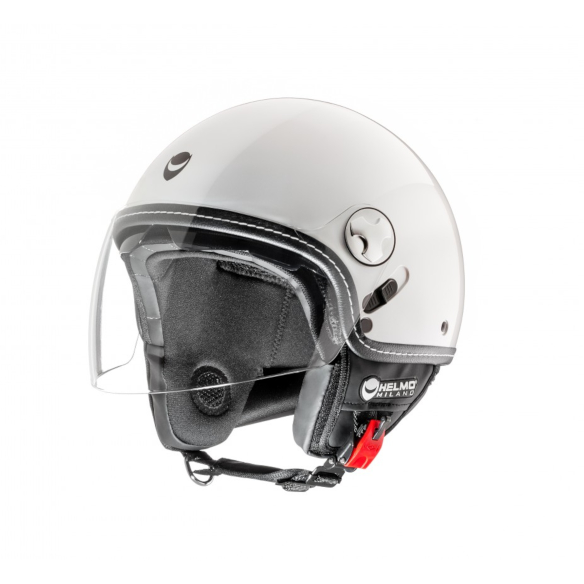 Helmo Milano Demi Jet, Eos, blanco brillante