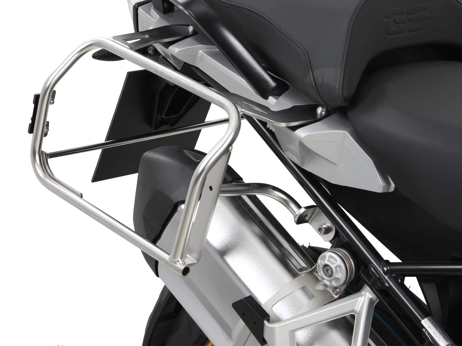 Portamaletas lateral inox Cutout para Xplorer Cutout 40/37 para BMW R 1250 GS (18-23)