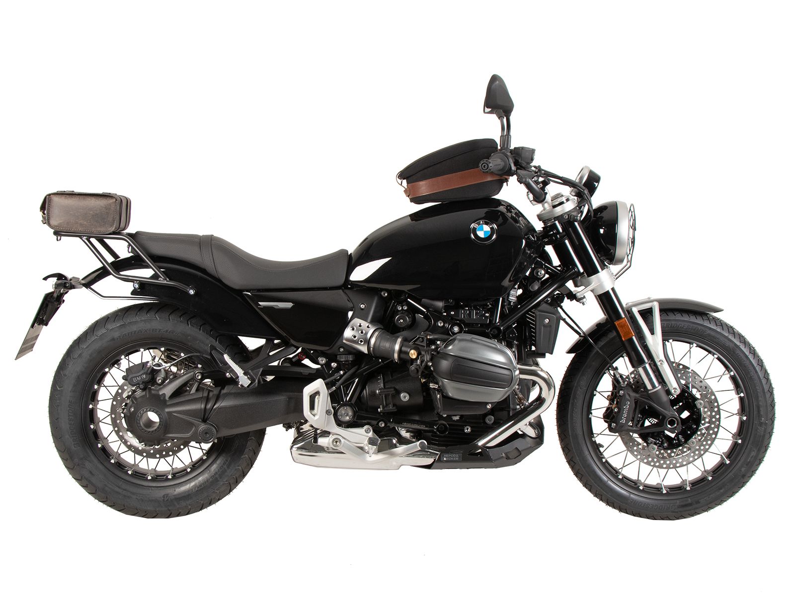 Portaequipajes tubular negro para BMW R 12 (24-) Hepco & Becker