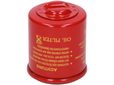 Filtro de aceite Malossi Red Chilli, rojo