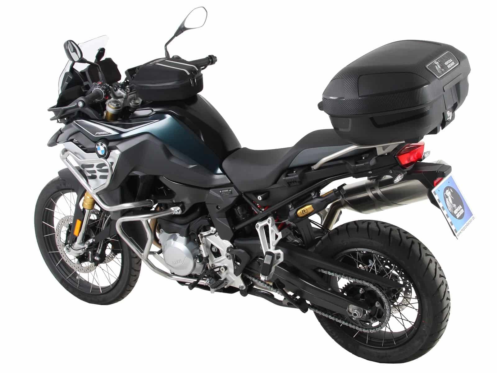 Portamaletas Alurack para combinación con puente original de acero inoxidable para BMW F 800 GS (24-)