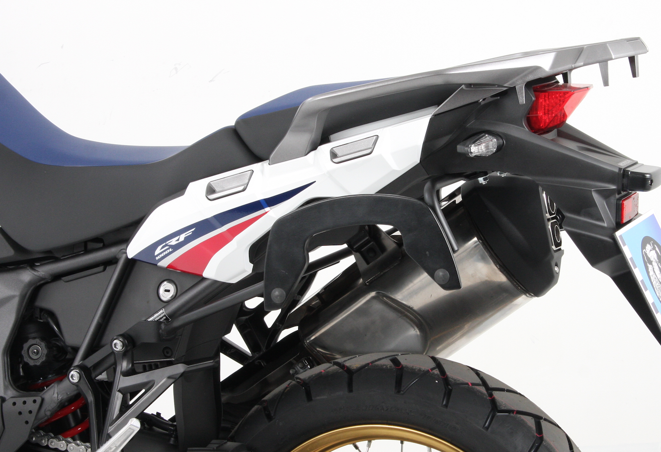 Soporte lateral C-Bow negro para Honda CRF 1000 Africa Twin (16-17) Hepco & Becker