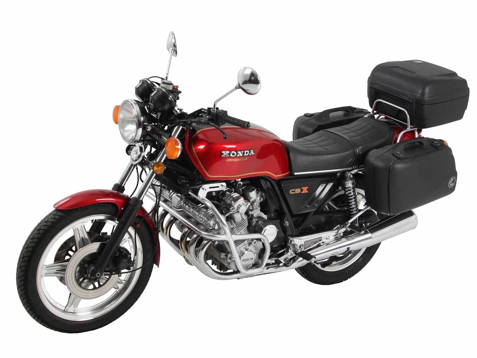 Portaequipajes superior y portaequipajes lateral tubulares para Honda CBX 1000 (78-80) Hepco & Becker