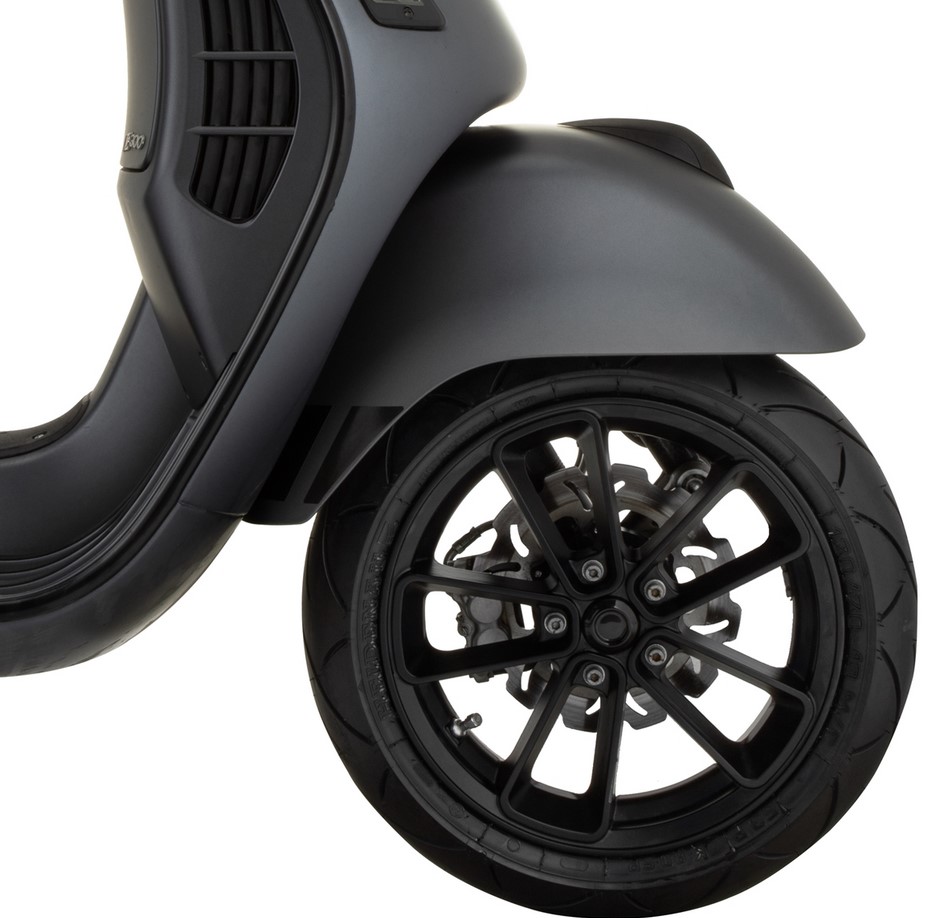 Llanta delantera/trasera 12" para Vespa GTS/GTS Super/GTV/GT 60/GT/GT L 125-300ccm, negro mate