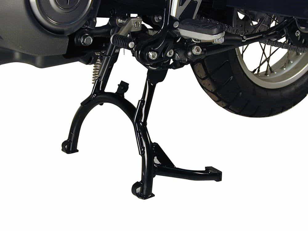 Caballete central negro para Aprilia Pegaso 650 Trail (05-09) Hepco & Becker