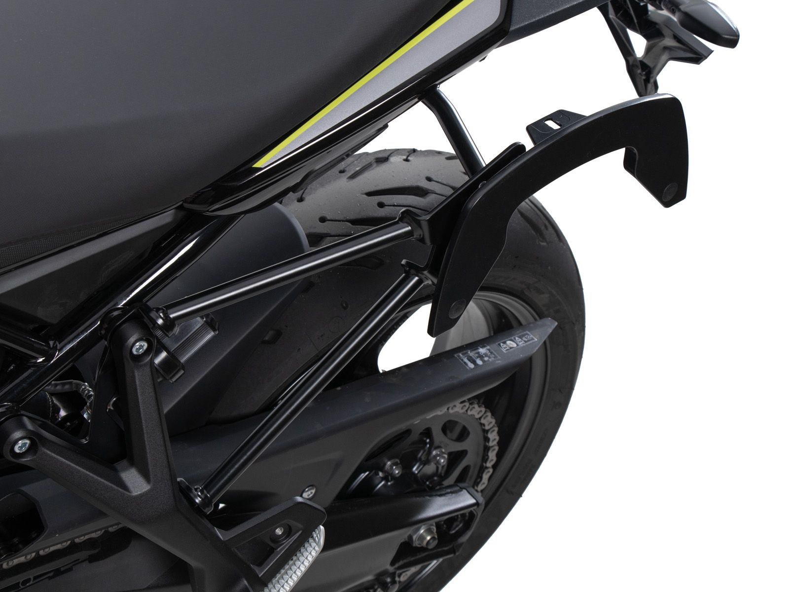 Soporte lateral C-Bow negro para Triumph Tiger Sport 800 (25-) Hepco & Becker