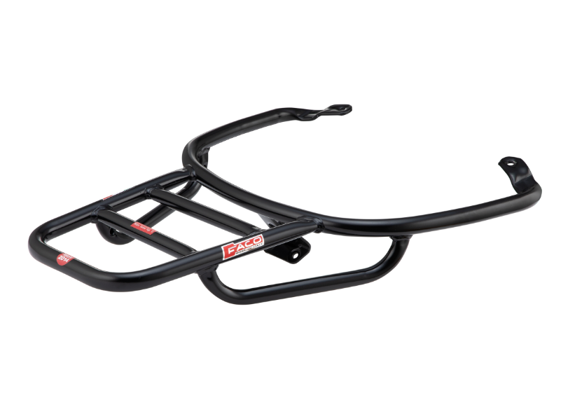 Portaequipajes trasero para Vespa Primavera /Sprint /Elettrica 50-150ccm, negro