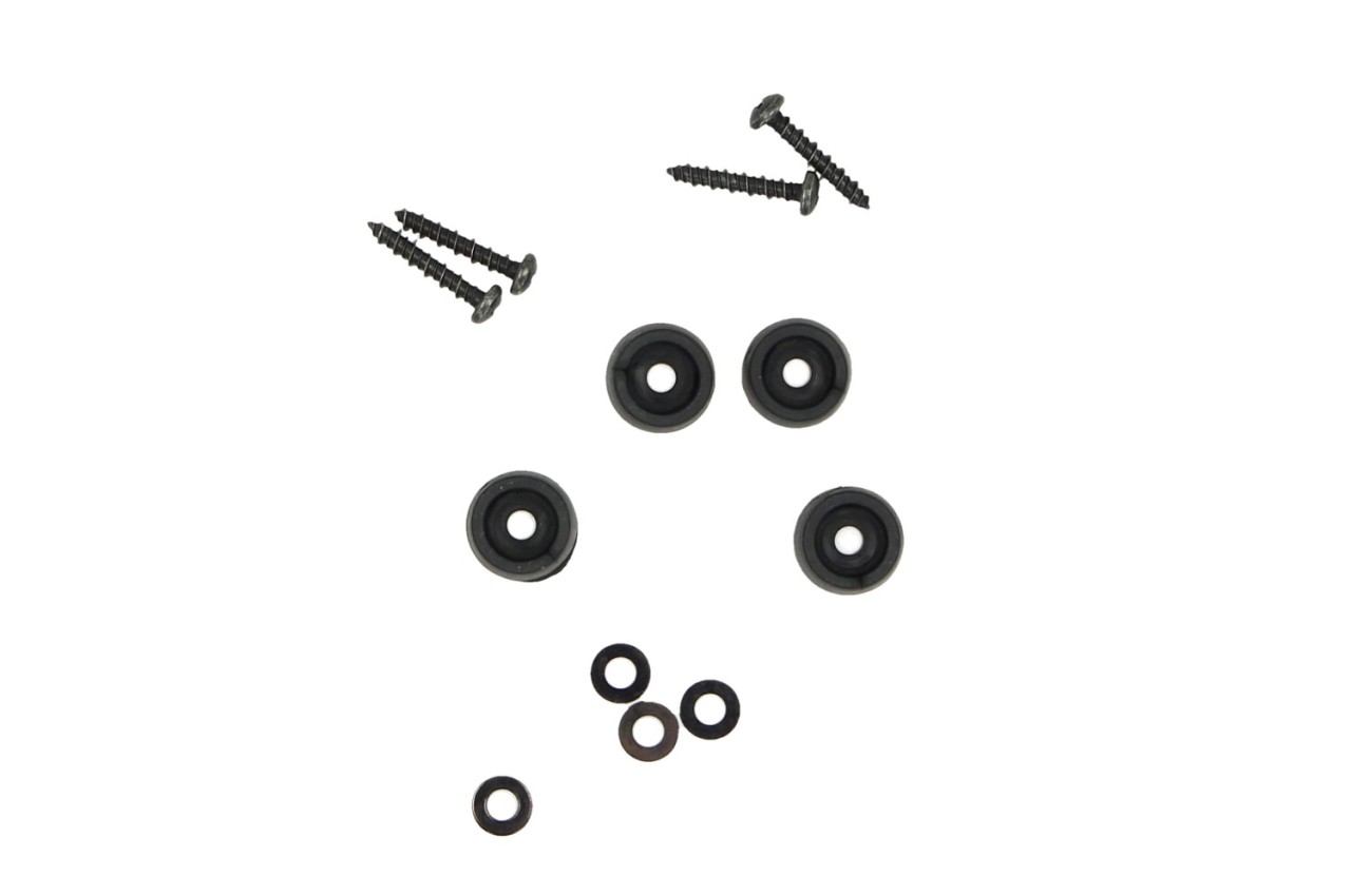 Cojín de respaldo antracita costura negra para Topsase Aprilia SR GT 125 / 200