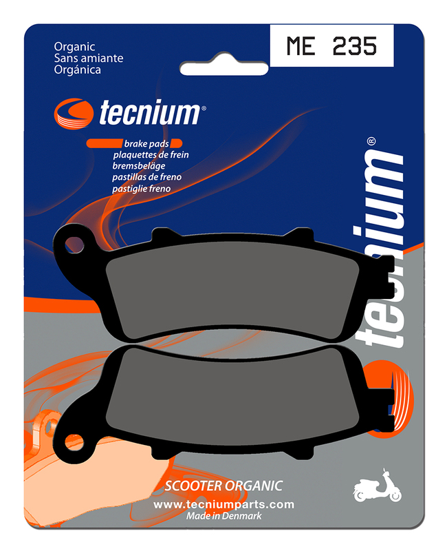 Pastillas de Freno Orgánicas Tecnium Scooter - ME235