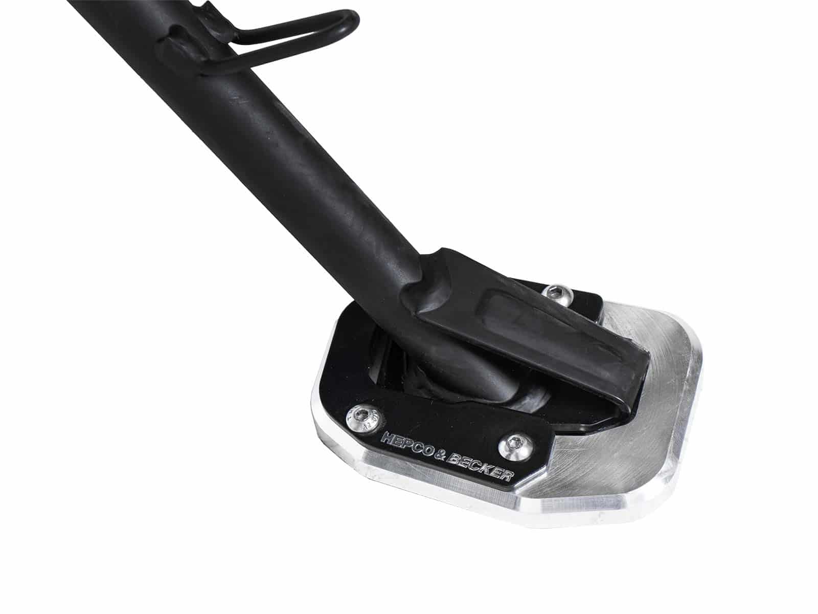Placa caballete lateral para Ducati Multistrada 1200 Enduro (16-18) Hepco & Becker