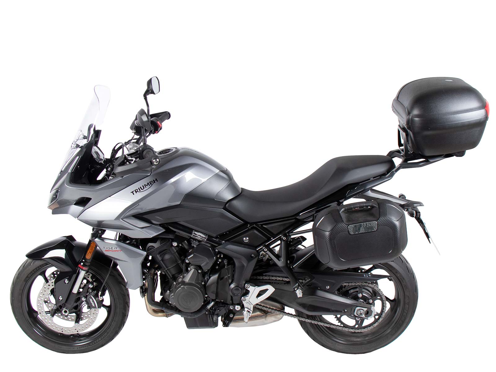 Portamaletas Alurack para portaequipajes original Triumph Tiger Sport 800 (25-) Hepco & Becker