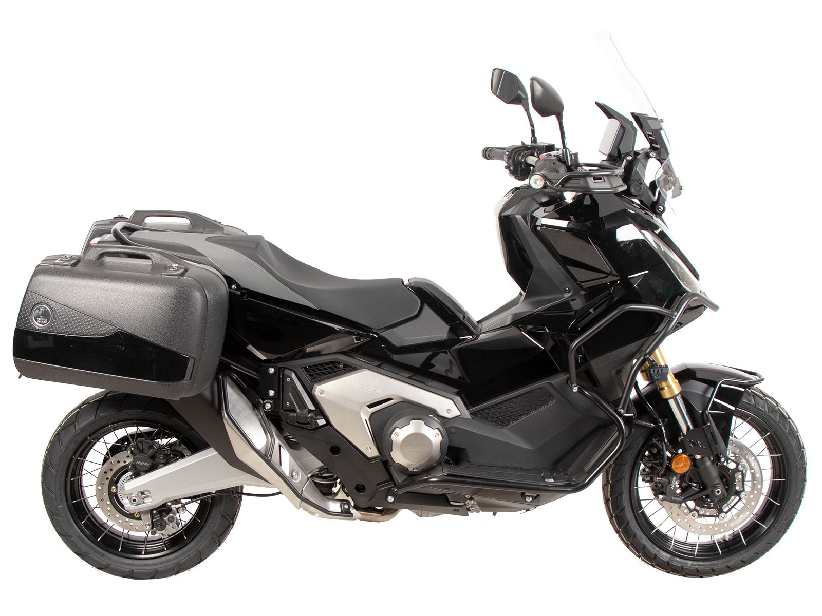 Portamaletas lateral fijo negro para Honda X-ADV (25- ) Hepco & Becker