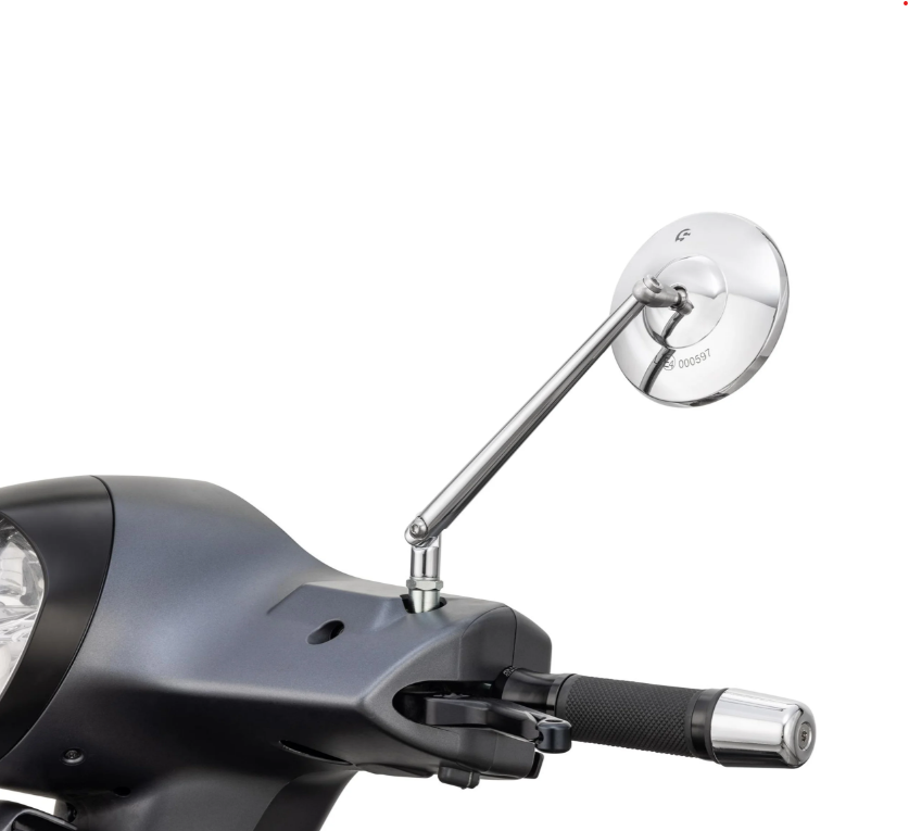 Retrovisor estándar izquierdo o derecho para Vespa PX 125-200ccm, cromado