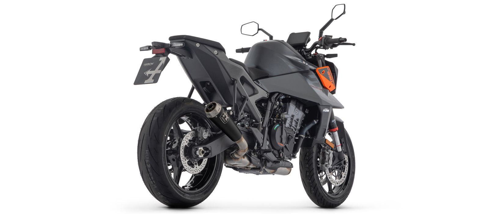 Escape ARROW PRO-RACE DARK NiChrom para KTM Duke 990 (24-)