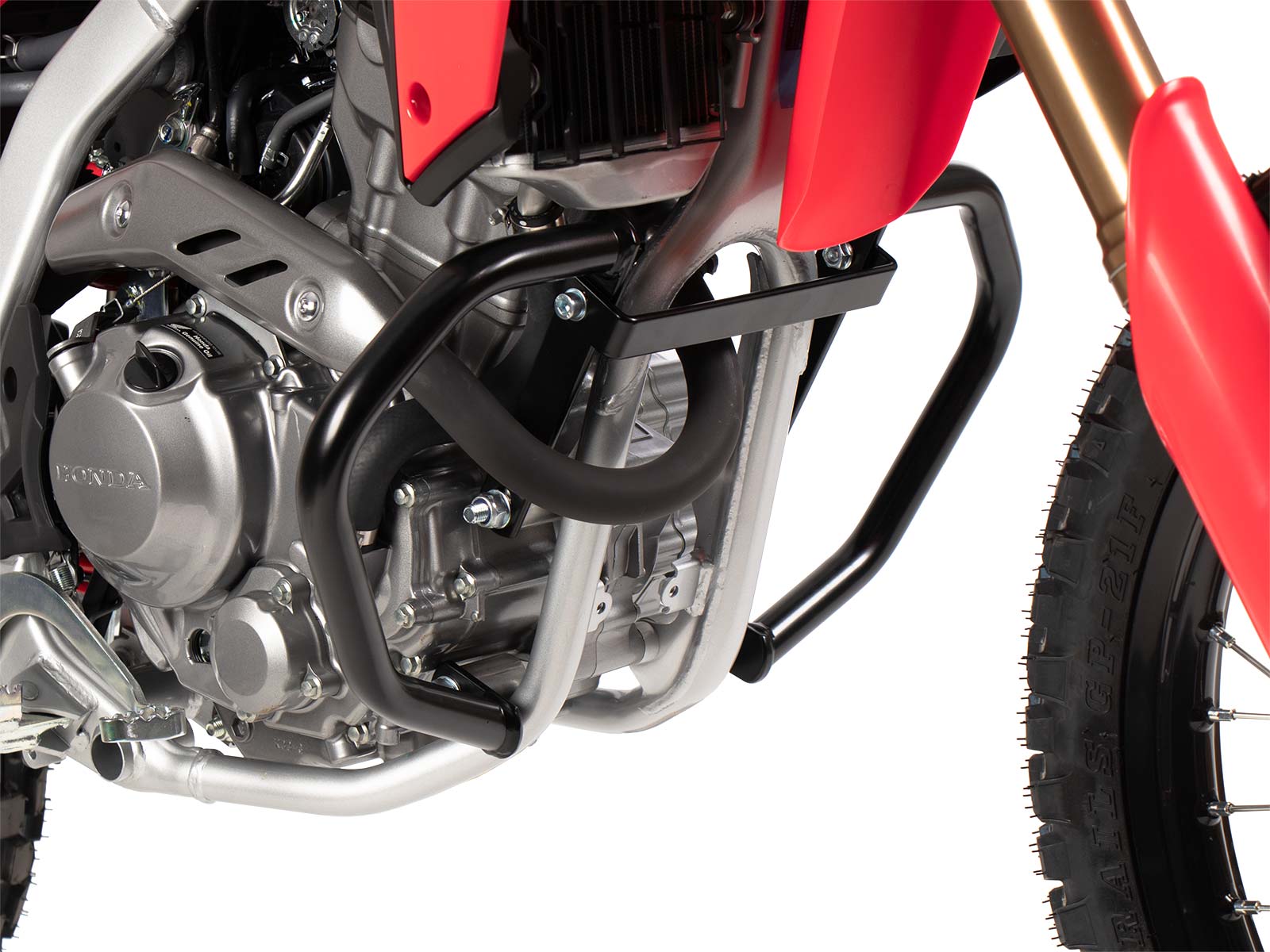 Protector de motor negro para Honda CRF 300 L (21-) Hepco & Becker