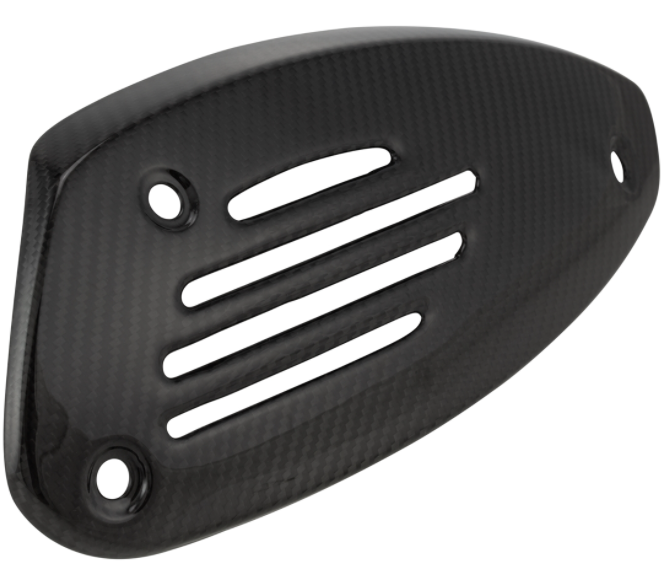 Escudo térmico de escape para Vespa GTS/GTS Super/GTV/GT 60 125-300cc, carbono
