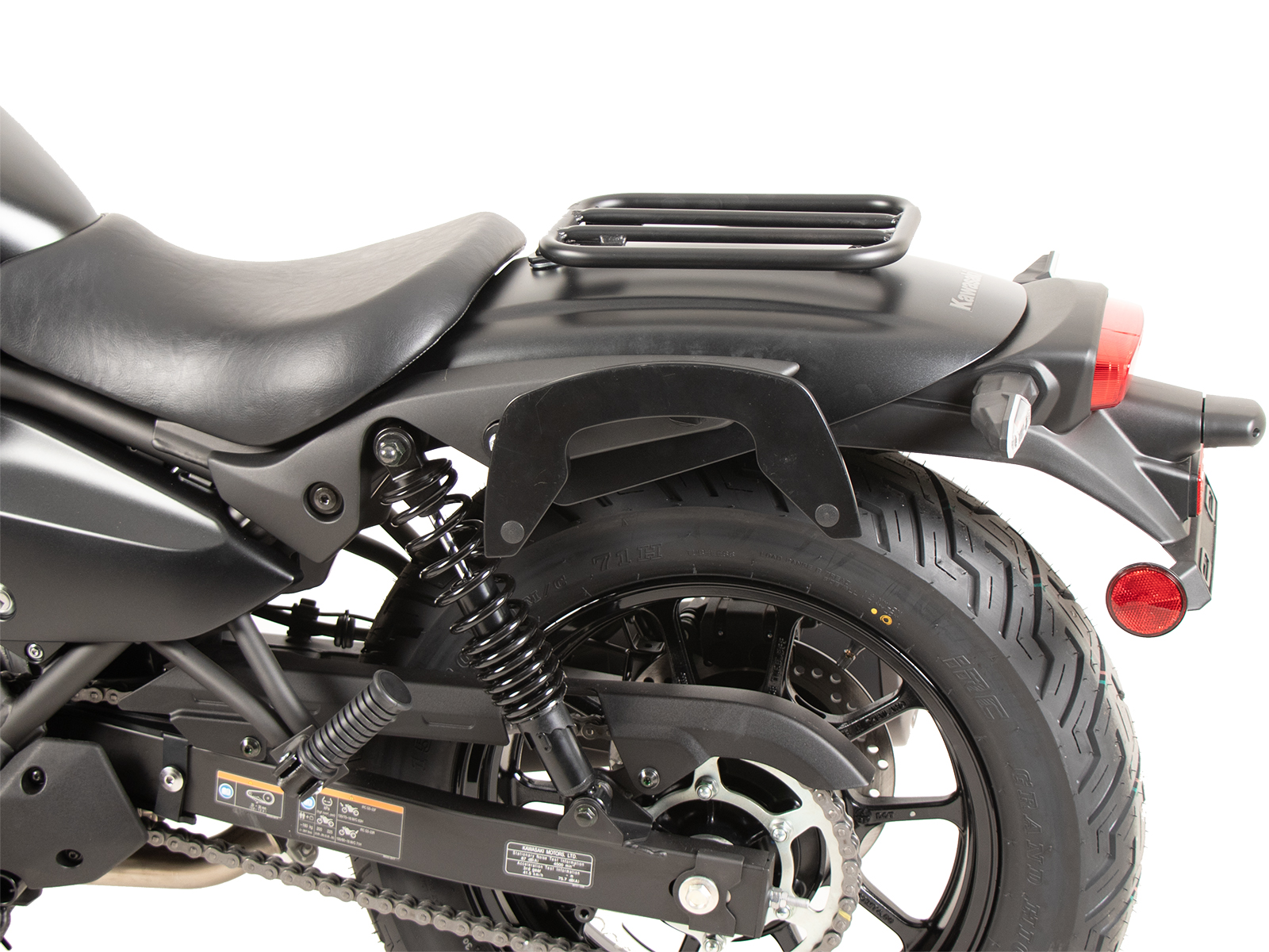 Solorack sin respaldo para Kawasaki Eliminator 500 (24-) Original Hepco & Becker