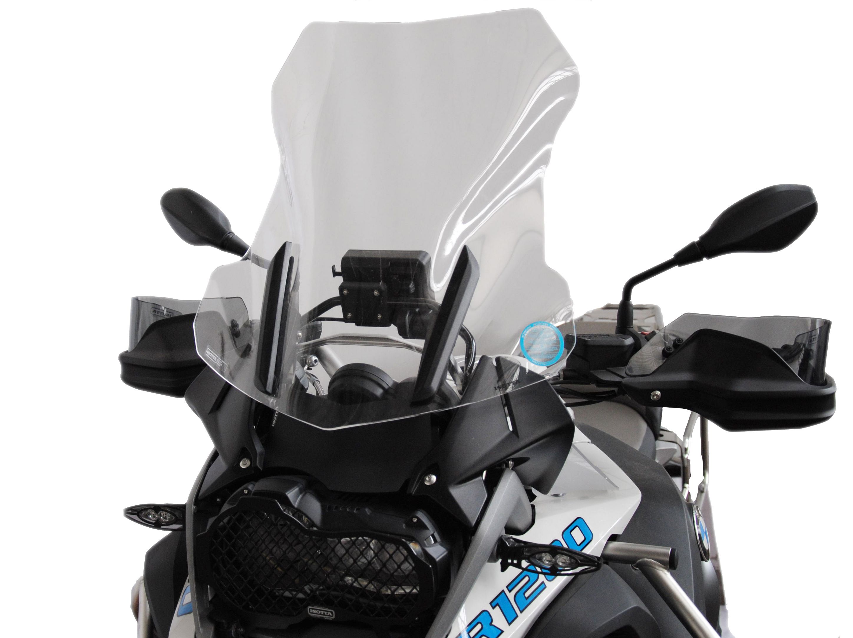 Deflector de aire para el parabrisas de la BMW R 1200 GS LC (13-16), negro mate
