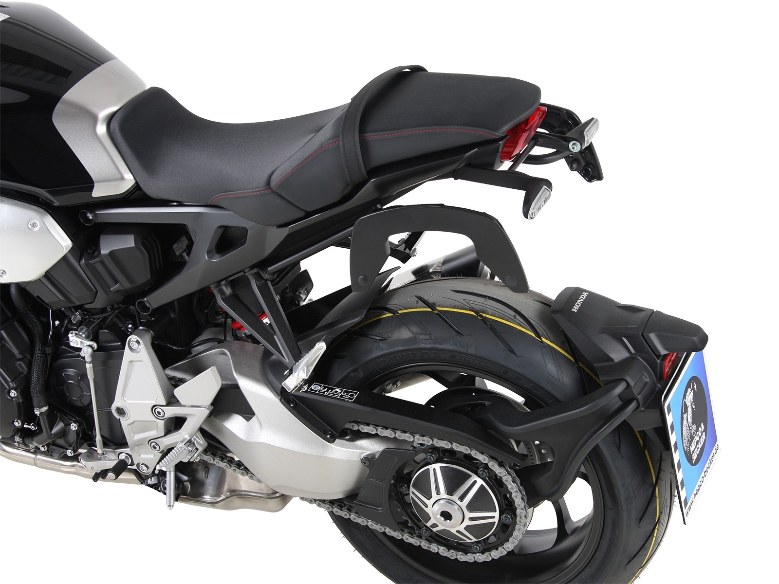 Soporte lateral C-Bow negro para Honda CB 1000 R (18-20) Hepco & Becker