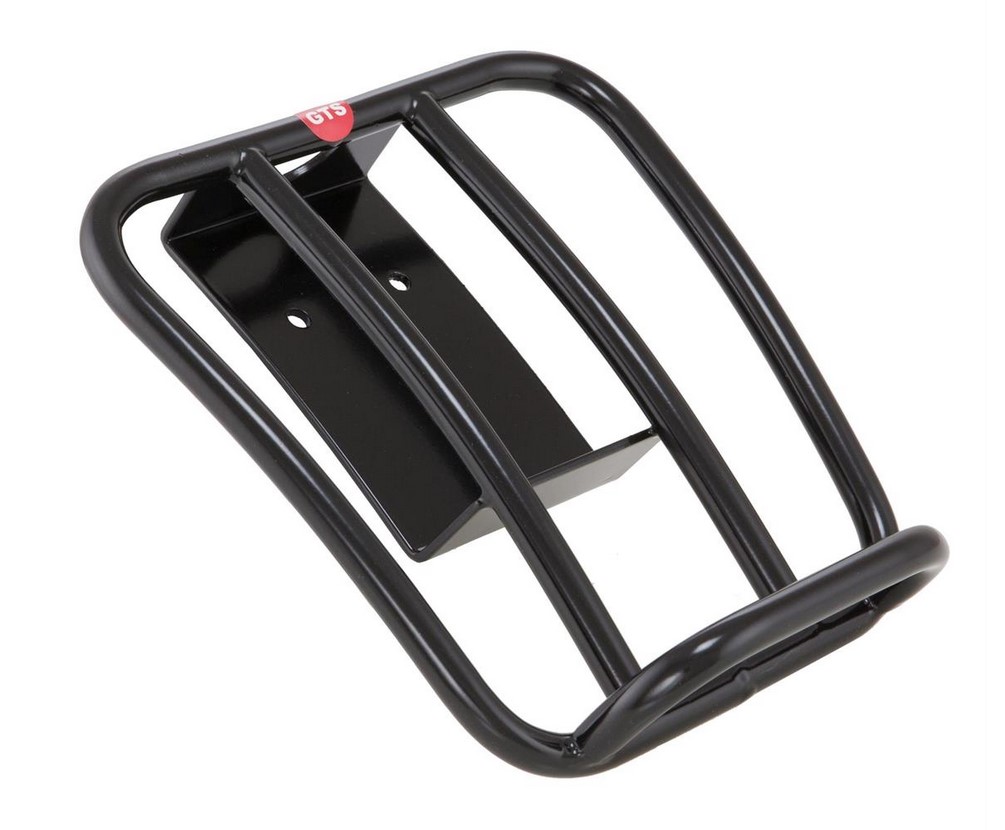 Portaequipajes trasero 70's para Vespa GTS/GTV/GT 125-300cc 4T LC, negro