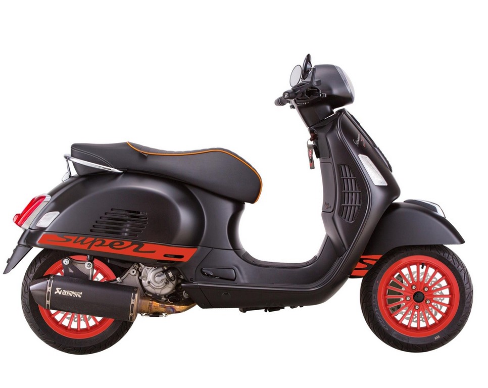 Llanta delantera/trasera para Vespa GTS/GTS Super/GTV/GT 60/GT/GT L 125-300ccm, rojo